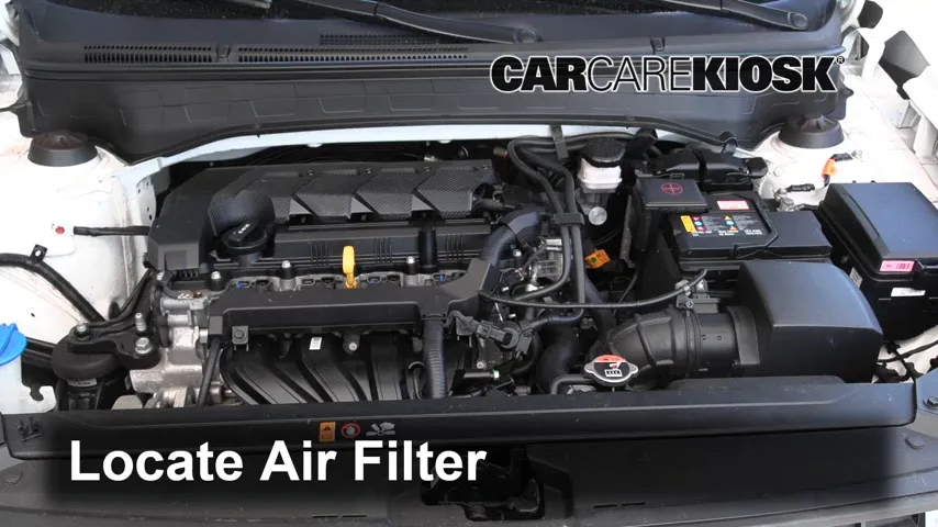 2020 Hyundai Venue SEL 1.6L 4 Cyl. Filtre à air (moteur) Changement